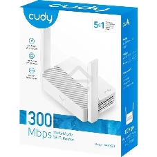 Роутер Cudy WR300 N300 10/100BASE-TX/Wi-Fi белый
