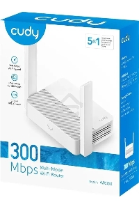 Роутер Cudy WR300 N300 10/100BASE-TX/Wi-Fi белый