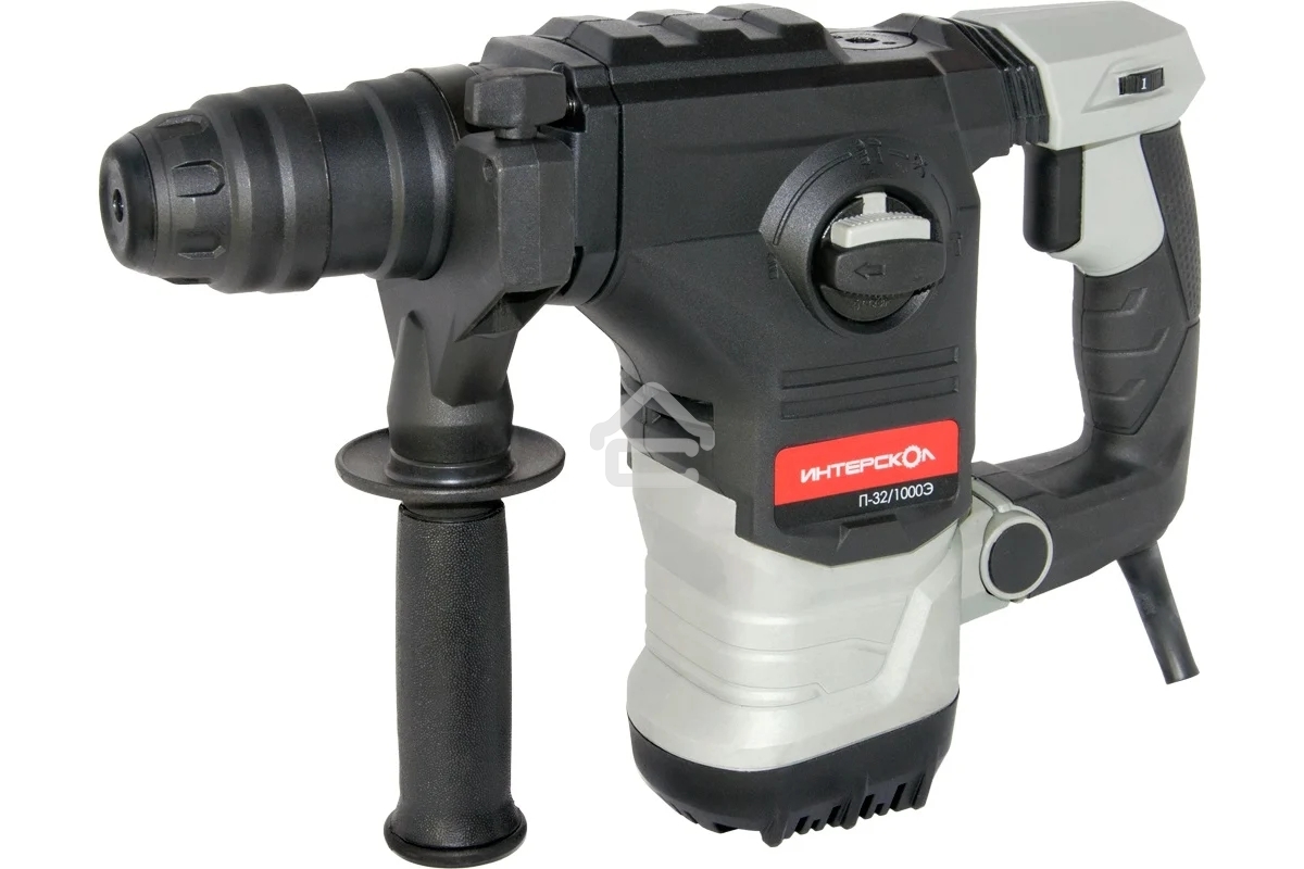 Перфоратор Интерскол П-32/1000Э SDS-plus уд.:6Дж 1020Вт (кейс в комплекте)