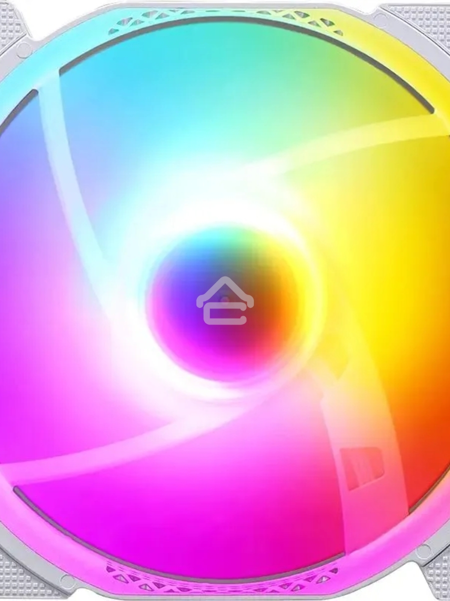Вентилятор для корпуса Aerocool / Formula Cosmic 12WH FR RGB белый, 120 мм, 1100 об/мин, 22.3 дБ, 4 pin