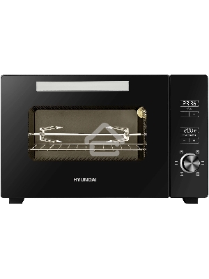 Мини-печь Hyundai MIO-HY100 38л. 1800Вт черный