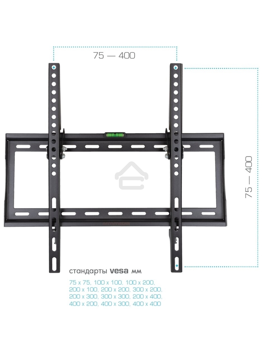 Кронштейн для телевизора Arm Media STEEL-4 черный 22