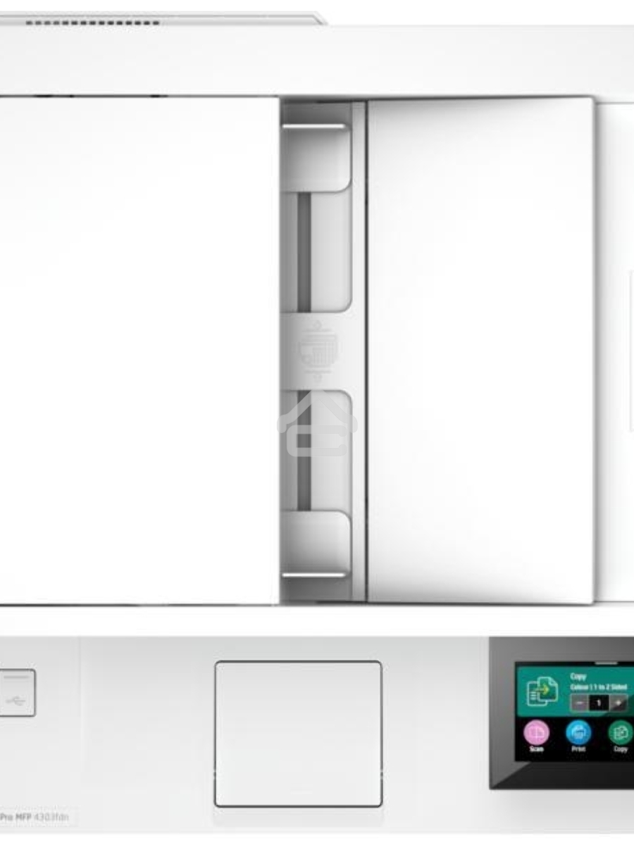 МФУ лазерный HP Color LaserJet Pro MFP 4303dw (5HH65A), A4, цветной, печ. 33 стр/мин., скан. до 44 изобр/мин. (ч/б) 35 изобр/мин. (цвет), 600x600 dpi (печать) 1200x1200 dpi (скан.), USB 2.0, Ethernet (RJ-45), Bluetooth