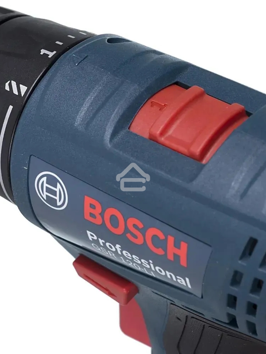 Дрель-шуруповерт Bosch GSR 120-LI Аккумуляторная, Кейс