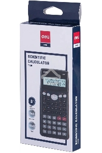 Калькулятор научный Deli E1705 черный 10+2-разр.
