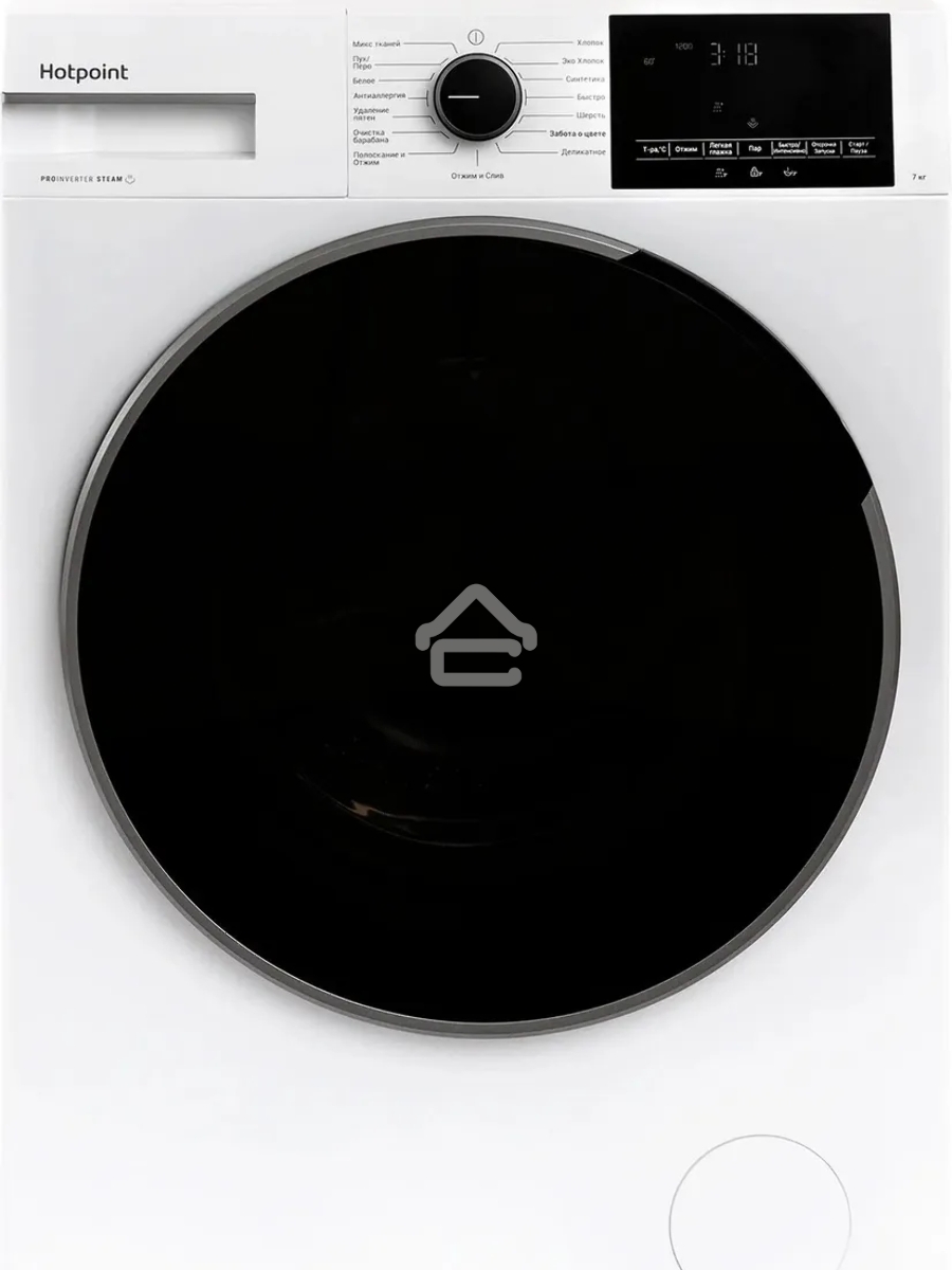 Стиральная машина Hotpoint WSH 7291 VWX  белый загрузка фронтальная 7 кг, 1200 об/мин., класс: А