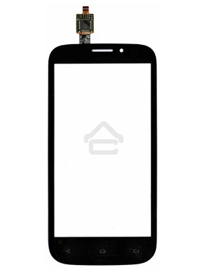 Сенсорное стекло (тачскрин) для Fly IQ4404 Spark, черное
