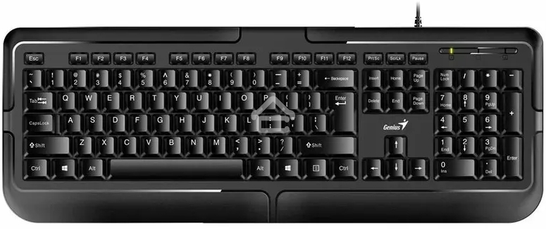 Клавиатура Genius keyboard KB-118 II,RU,USB, Black