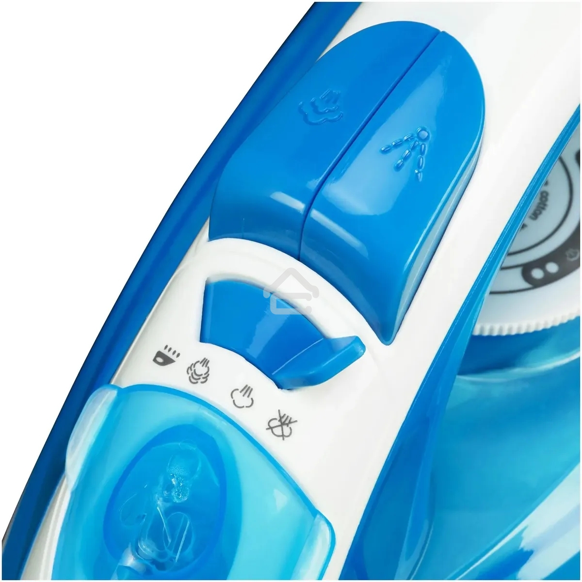 Утюг Starwind SIR2045 1800 Вт голубой/белый