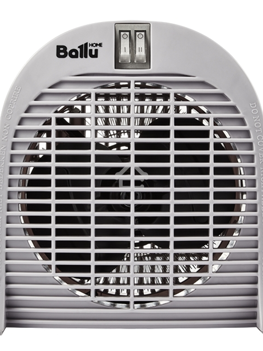 Тепловентилятор Ballu BFH/S-04 серый, 2000 Вт, 25 м2, термостат