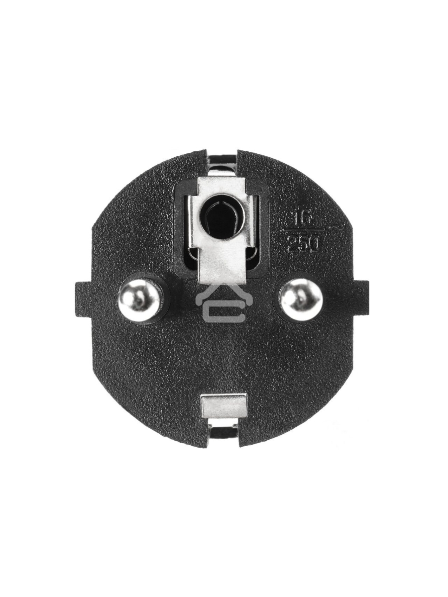 Кабель компьютер-розетка 220V EURO VDE 3G*1.0mm2 медь TELECOM TE021-CU 1,8м