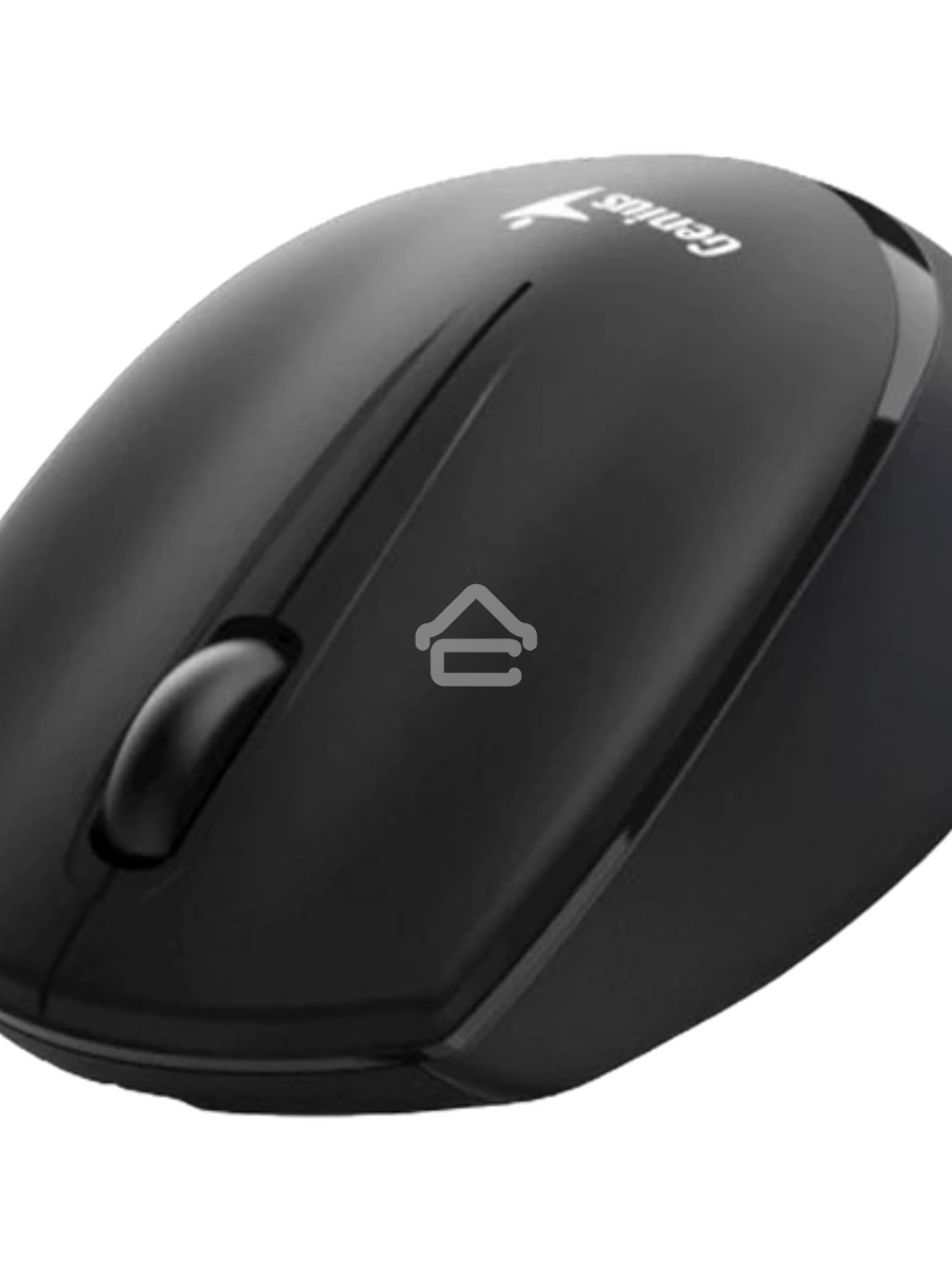Мышь беспроводная Genius NX-7009 черный, 1200 dpi, радиоканал, USB, кнопки - 3