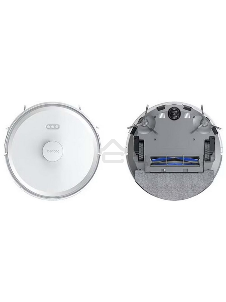 Робот-пылесос Roidmi Smart Robot Vacuum and Mop Cleaner H30Plus белый, 52 Вт, 5200 мАч, уборка сухая/влажная, пылесборник контейнер 0.25 л
