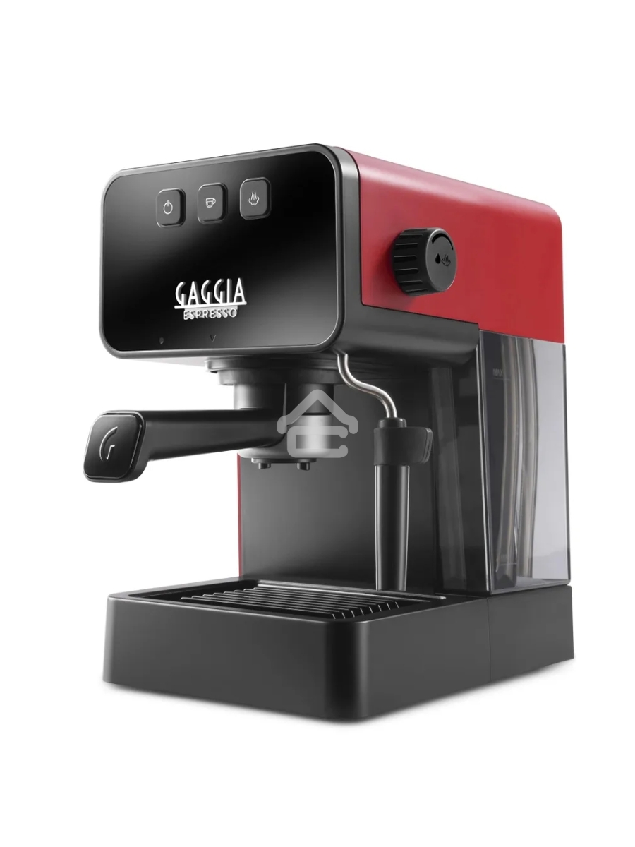 Кофеварка рожковая Gaggia EG2111/03 Style красный/черный, чалды, 1.2 л, 1900 Вт, 15 бар