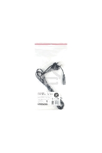 Шнур PowerCube ШВВП-АП 2*0,75 S52C7-250-2,5-1,8, черный, 1,8 м , S52 - C7, 2-pin