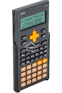 Калькулятор научный Deli E1720-black черный 12-разр.