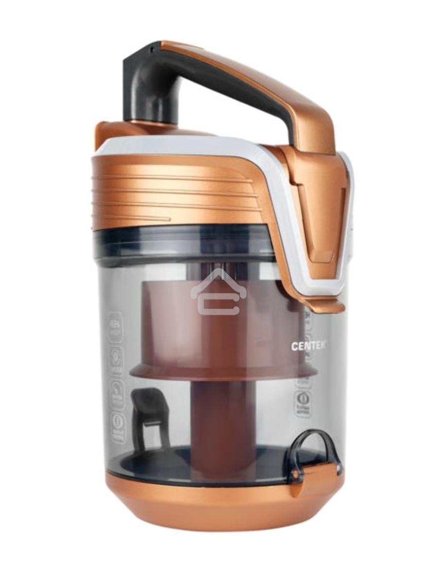 Пылесос Centek CT-2543 серый/бронзовый, 450/2400 Вт, уборка сухая, пылесборник контейнер, 3 л
