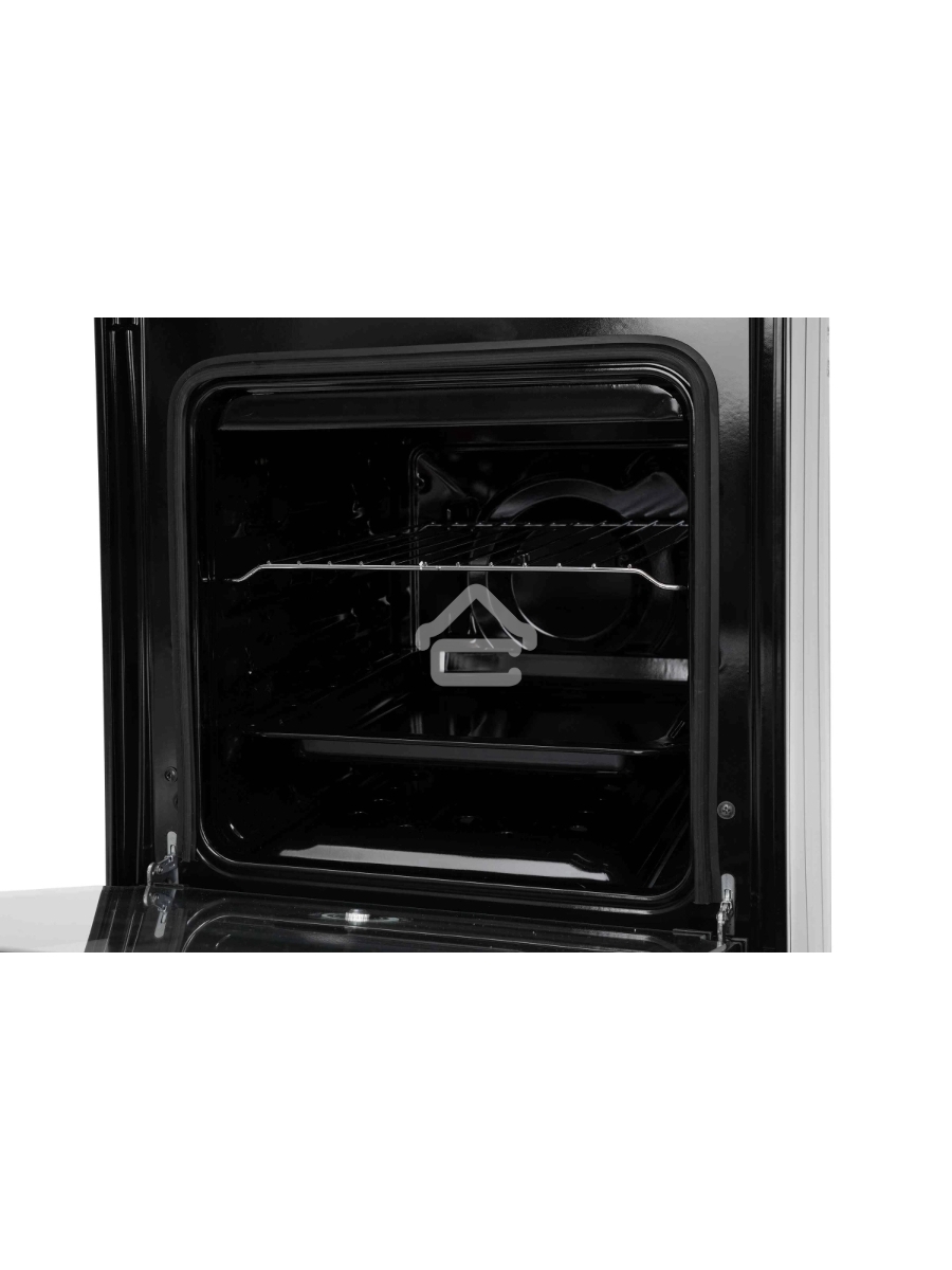 Плита газовая Kraft KF-FSK5301GBL черный, конфорок 4 газовых, духовка 58 л, 50 см x 85.5 см x 55.6 см