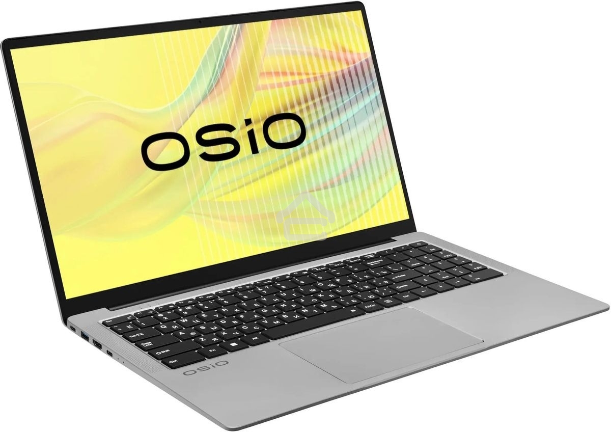Ноутбук Osio FocusLine F160a-008 серый Ryzen 7 5700U 16Gb SSD512Gb 16.1