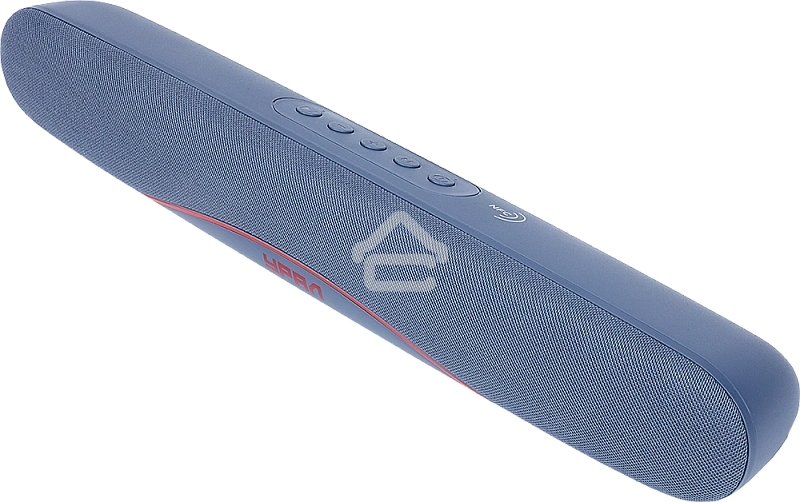 Колонка портатитвная Ural ТТ М100+ синий 6W 1.1 BT/3.5Jack/USB-C 10м 1200mAh (без.бат) (УРАЛ ТТ М100+ СИНИЙ)