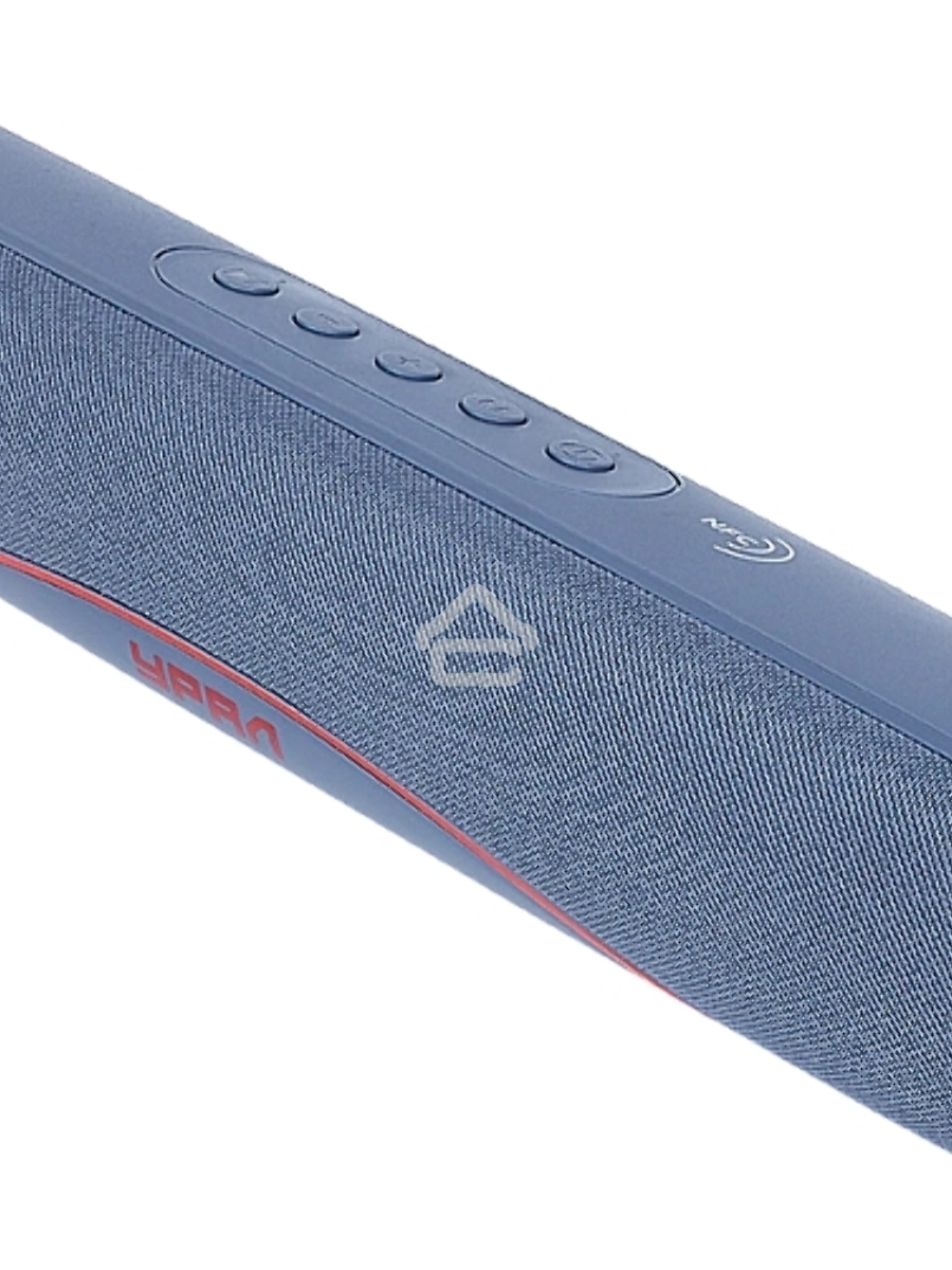 Колонка портатитвная Ural ТТ М100+ синий 6W 1.1 BT/3.5Jack/USB-C 10м 1200mAh (без.бат) (УРАЛ ТТ М100+ СИНИЙ)
