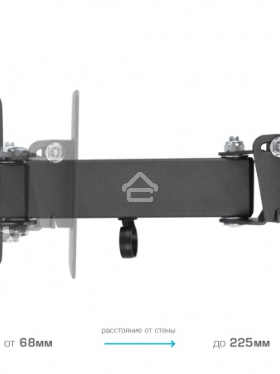 Кронштейн Kromax OPTIMA-103 черный, 10