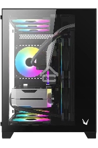 Компьютерный корпус AeroCool / Formula Crystal Z5 черный без БП mATX 1x120mm 2xUSB2.0 1xUSB3.0 audio bott PSU