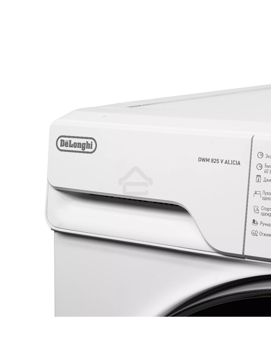 Стиральная машина DeLonghi DWM 825 V ALICIA белый, загрузка фронтальная 8 кг, 1200 об/мин., класс: А+++