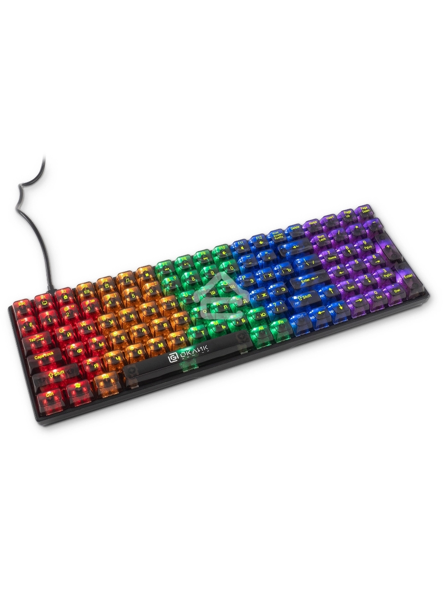 Клавиатура Oklick 915GK (1790371) проводная, USB, черный