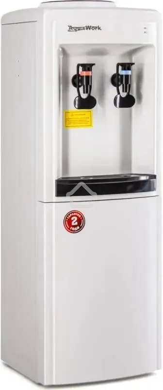 Кулер Aqua Work 0.8-LWR напольный, белый/черный