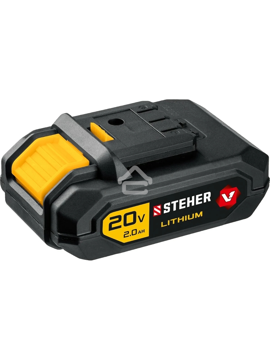 Дрель-шуруповерт STEHER CDB-200-1, Аккумуляторная, 20В, Кейс