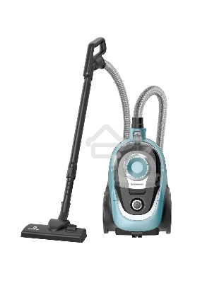 Пылесос Eurostek EVC-4519 бирюзовый, 500/2800 Вт, уборка сухая, пылесборник - контейнер, 3 л