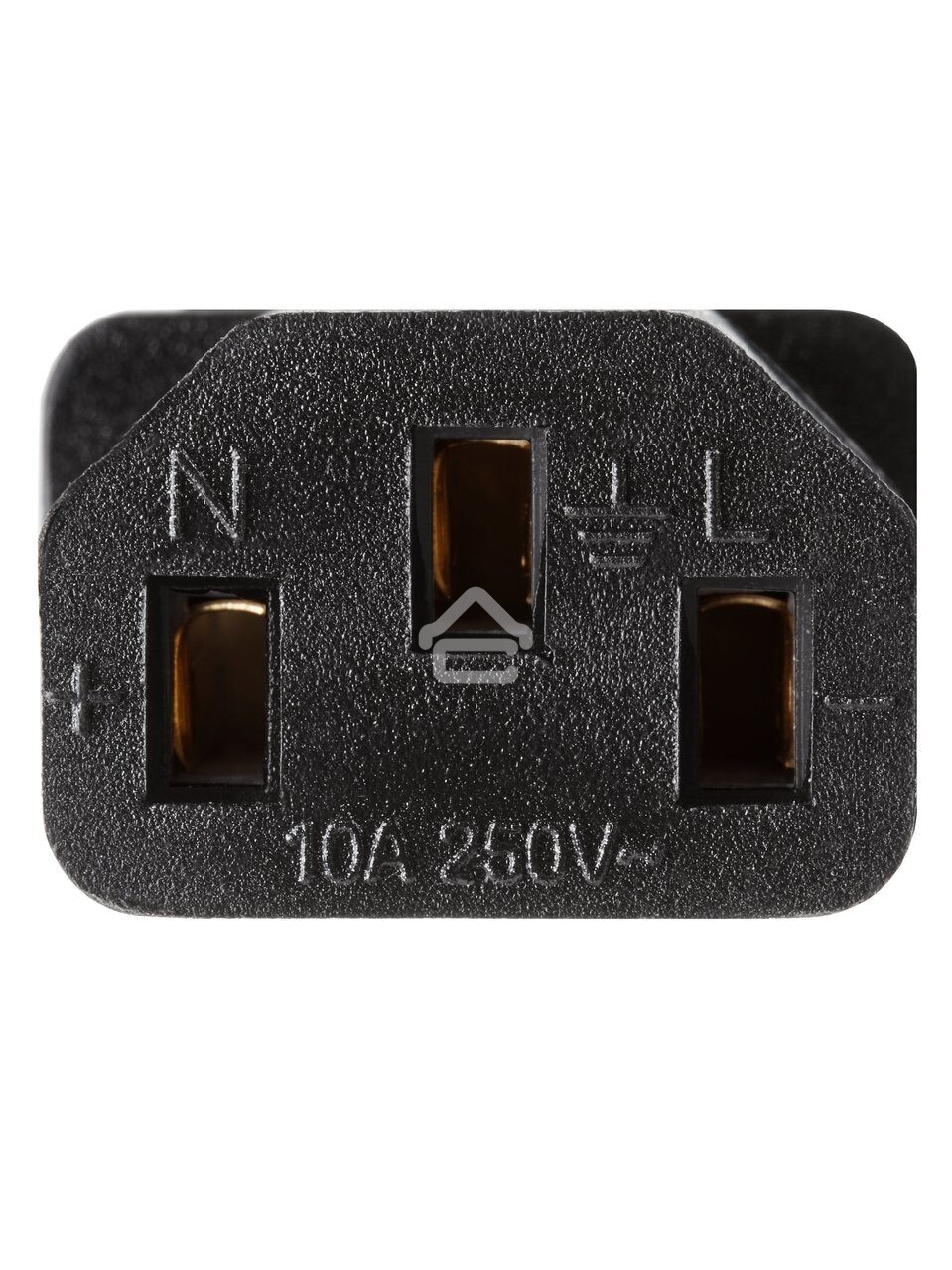 Кабель компьютер-розетка 220V EURO VDE 3G*1.0мм2 медь TELECOM TE021-CU 1,8м