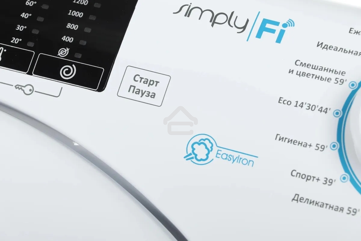 Стиральная машина Candy Smart Pro CSO 129T3/1-07 белый, загрузка фронтальная 9 кг, 1200 об/мин., класс: А