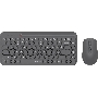 Клавиатура + мышь A4Tech Fstyler FG3200 Air2 клав:серый мышь:серый USB беспроводная slim Multimedia