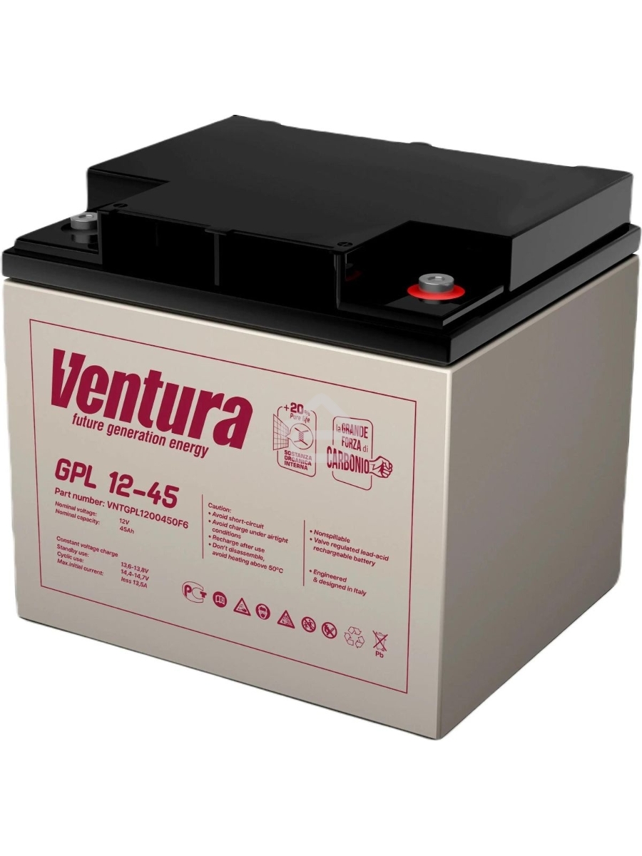 Батарея для ИБП Ventura GPL 12-45 12В 45Ач