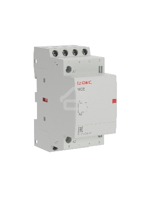 Контактор модульный YON max типа MCE 4P 25A 240В 4НО YON MCE-25-40-A240