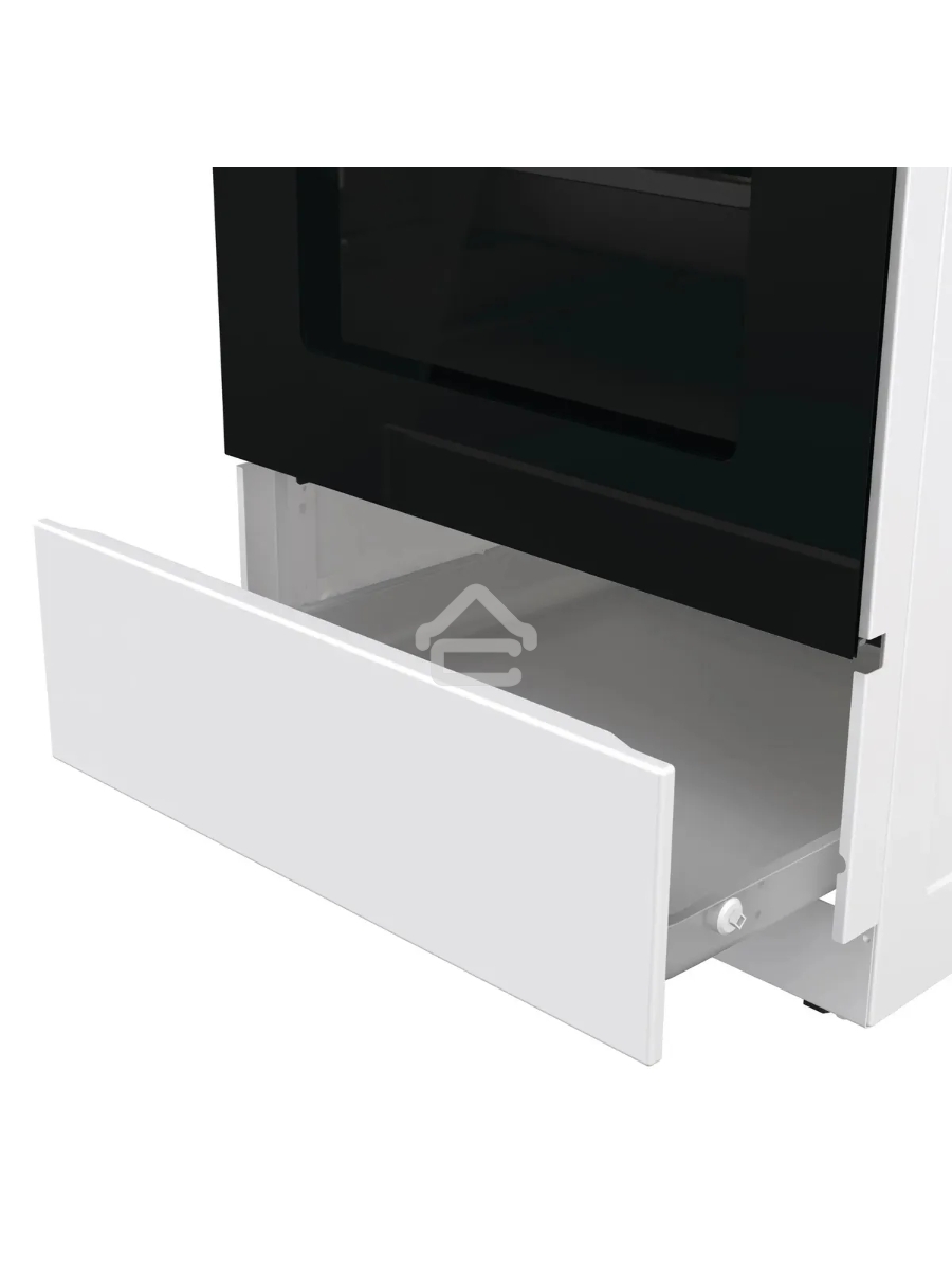 Плита комбинированная Gorenje GK5A21WH белый, конфорок 4 газовых, духовка 68 л, 50 см x 85 см x 59.4 см