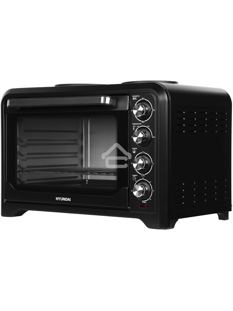 Мини-печь Hyundai MIO-HY098 42л. 1600Вт черный
