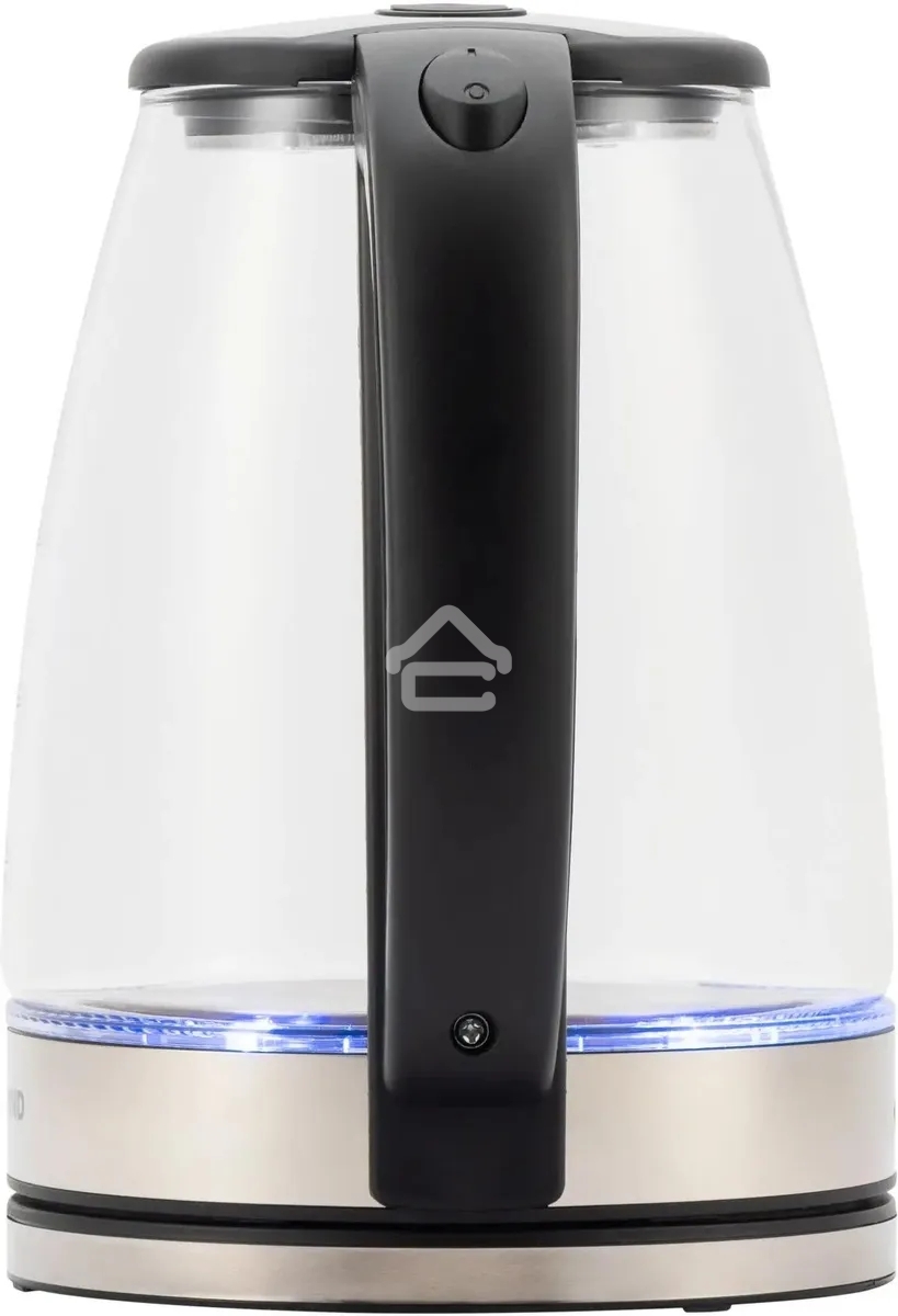 Чайник электрический Starwind SKG4777 1.8 л, 2000 Вт, черный/прозрачный (корпус: стекло)