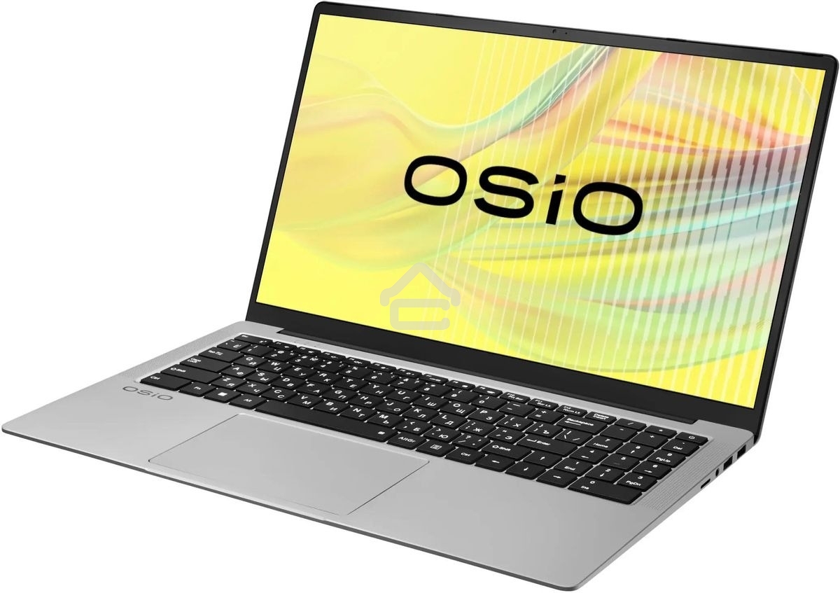 Ноутбук Osio FocusLine F160a-008 серый Ryzen 7 5700U 16Gb SSD512Gb 16.1