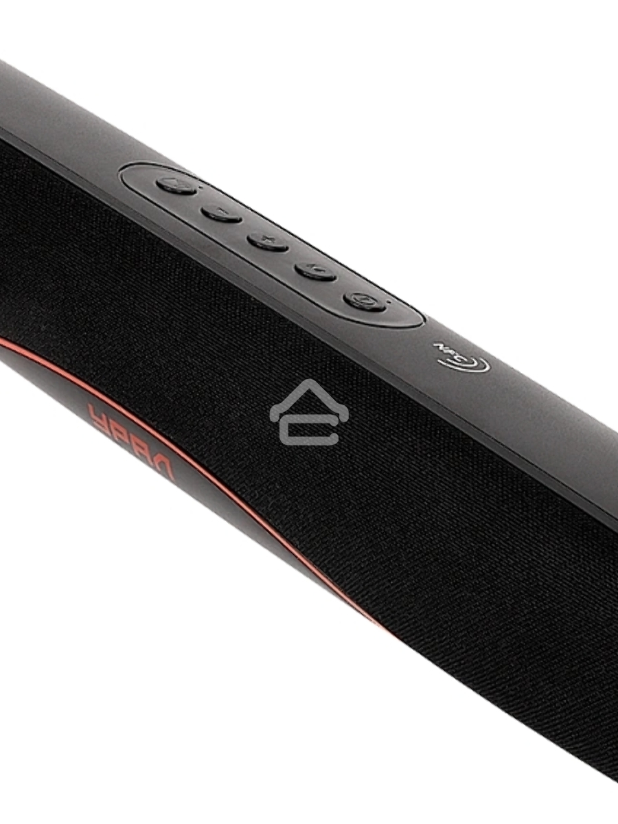 Колонка портатитвная Ural ТТ М100+ черный 6W 1.1 BT/3.5Jack/USB-C 10м 1200mAh (без.бат) (УРАЛ ТТ М100+ ЧЕРНЫЙ)