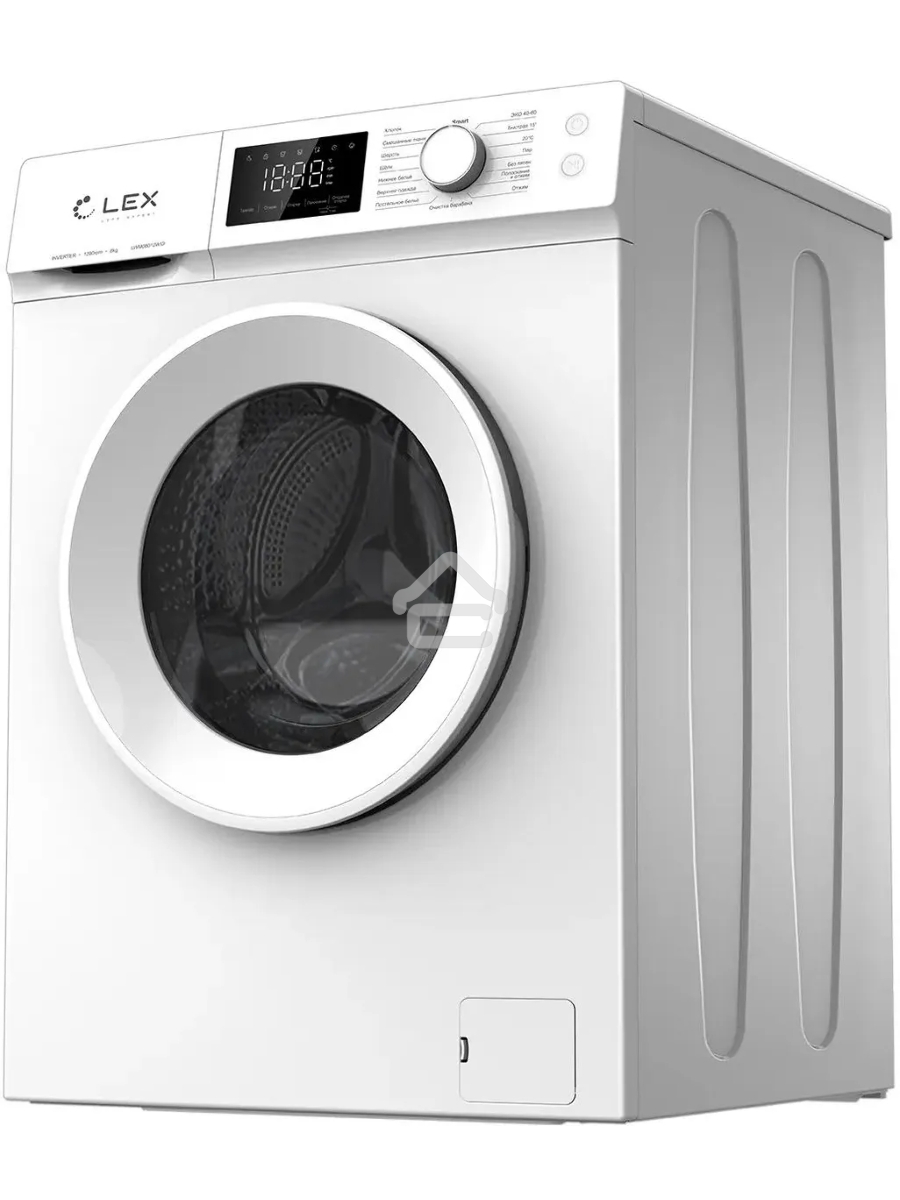 Стиральная машина LEX LWM08012WID белый, загрузка фронтальная 8 кг, 1200 об/мин., класс: А+++