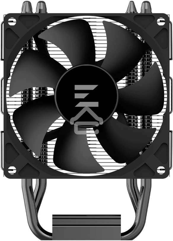 Кулер ZALMAN CNPS4X BLACK V2, 92мм FAN, 3 HEAT PIPES, 4-PIN PWM, 800-2000 RPM, 29DBA, HYDRO BEARING, LGA1851/1700, AM5/AM4, screw type installation