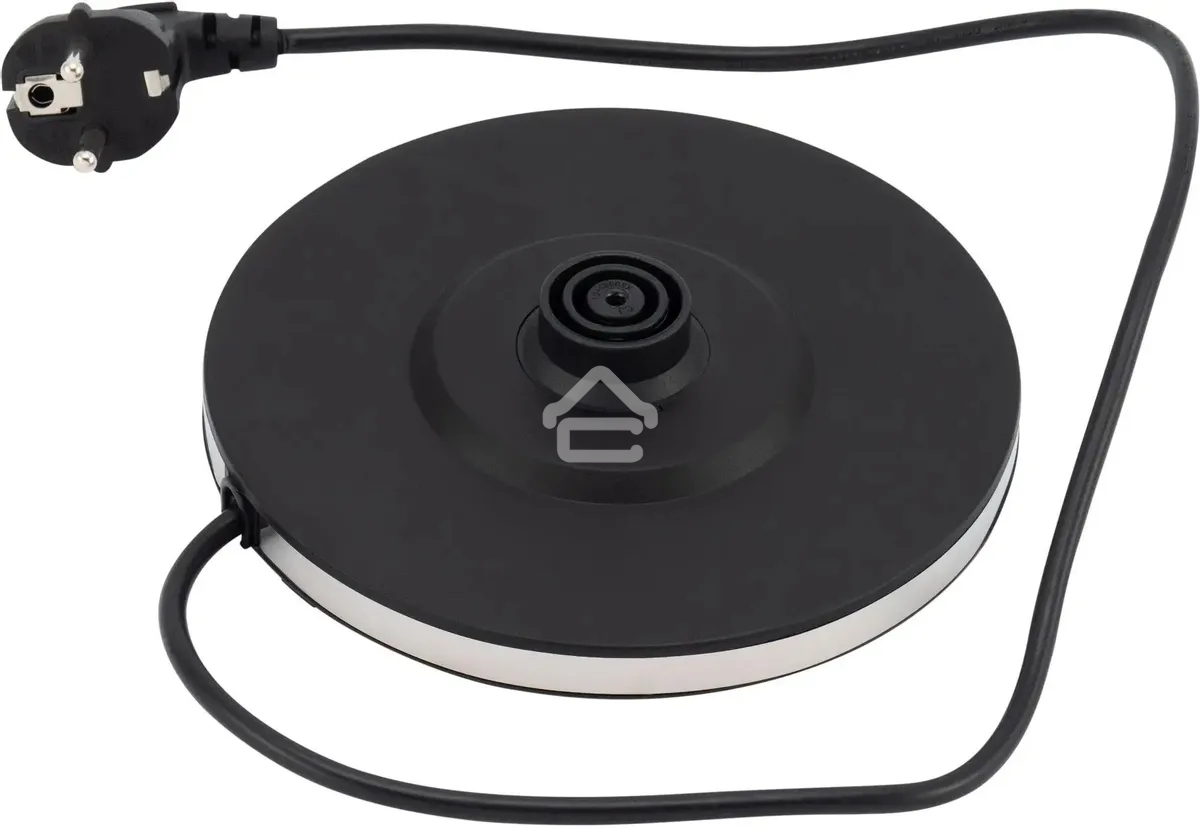 Чайник электрический Starwind SKG4777 1.8 л, 2000 Вт, черный/прозрачный (корпус: стекло)