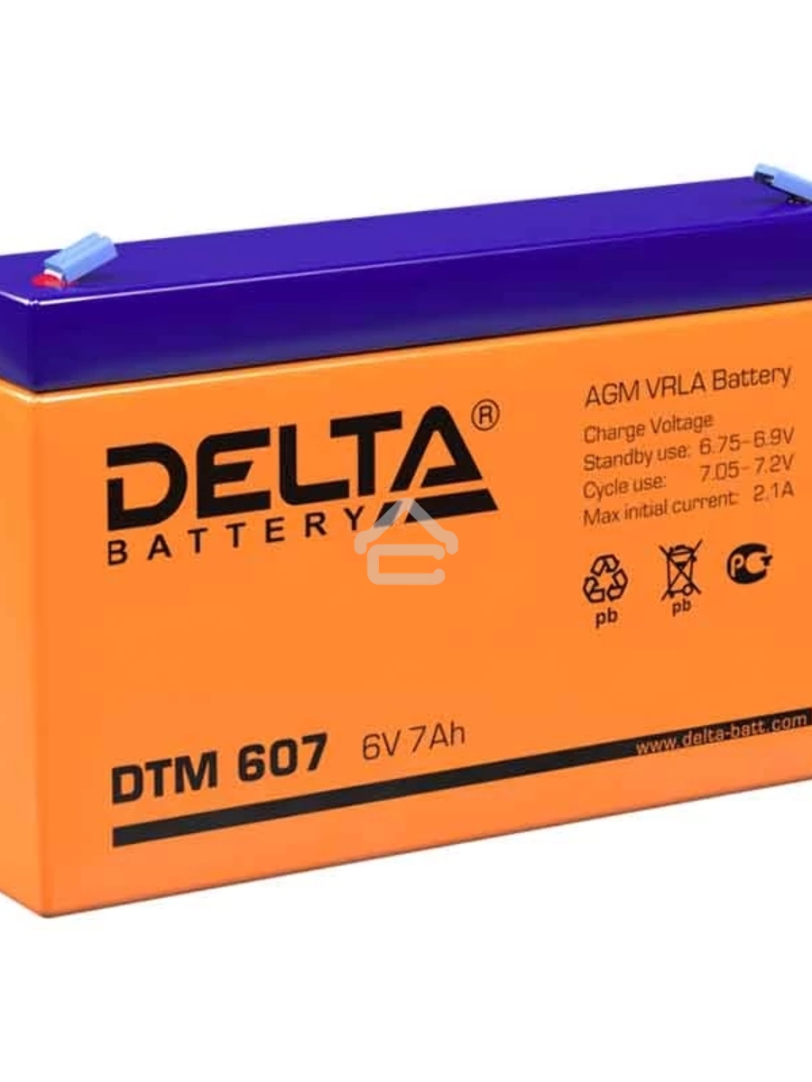 Батарея Delta DTM 607 (6V, 7Ah)