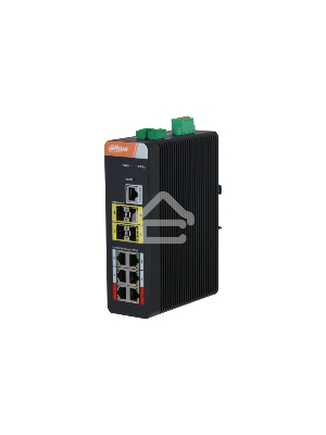 Коммутатор Dahua DH-IS4410-6GT-120 6G 4SFP 6PoE 120W управляемый