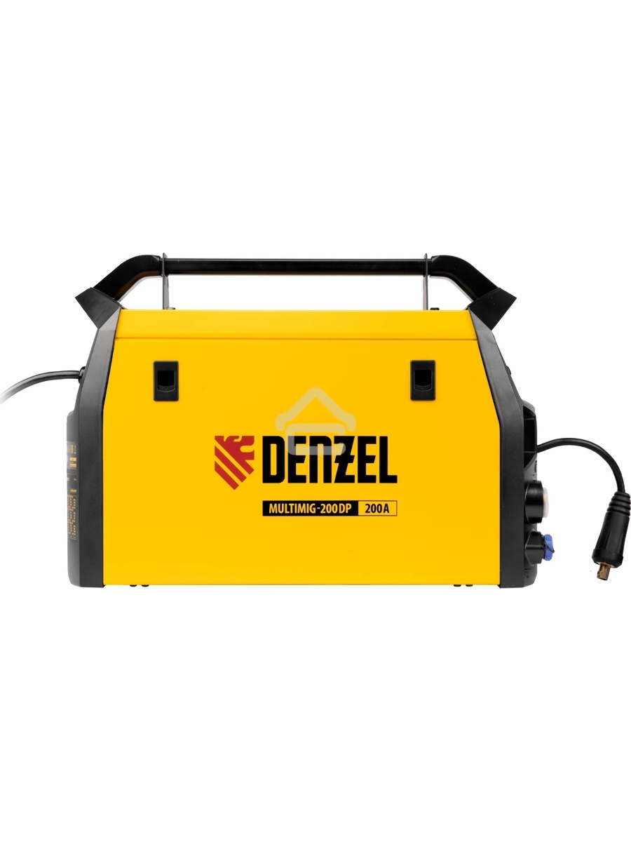 Аппарат инвертор. полуавтомат. сварки MultiMIG-200DP Synergy Double Pulse, 200 А, ПВ 80% Denzel