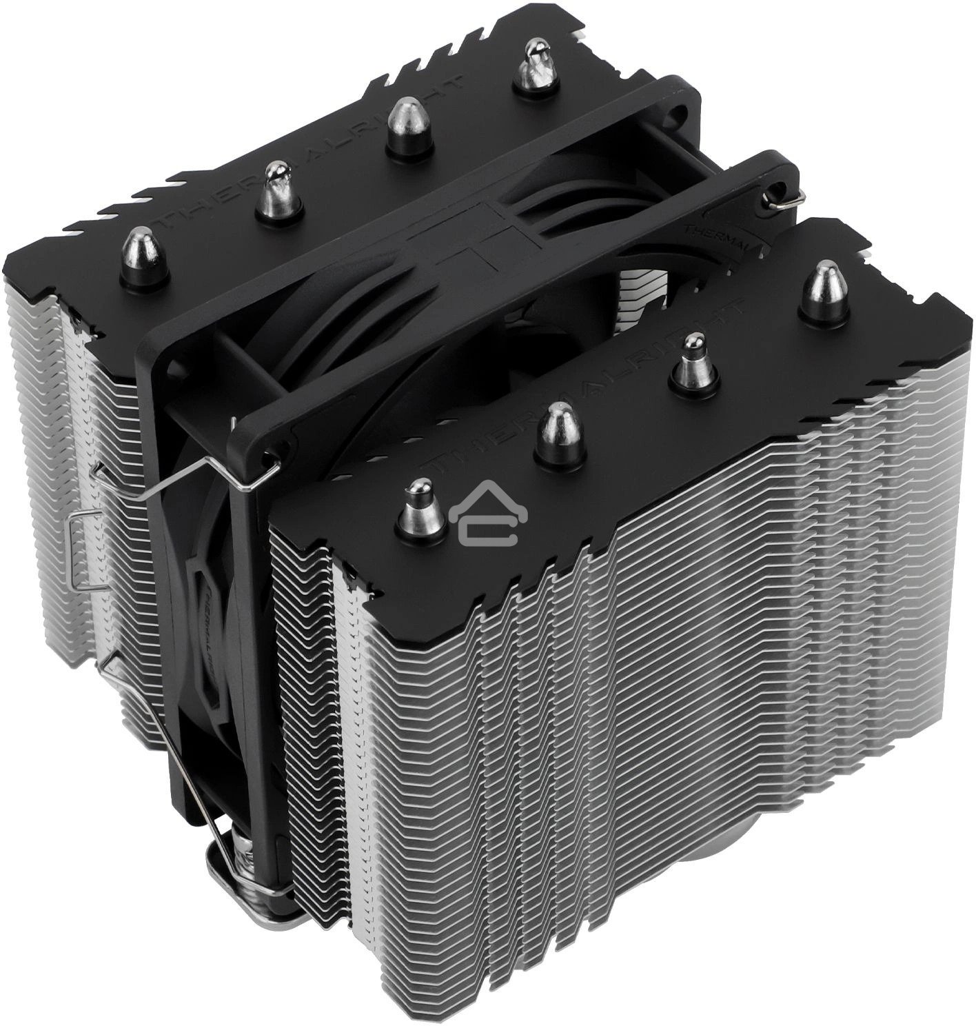 Устройство охлаждения(кулер) Thermalright Peerless Assassin 90 SE Soc-AM5/AM4/1151/1200/1700 серебристый 4-pin 23.85dB Al+Cu Ret (PA90-SE)