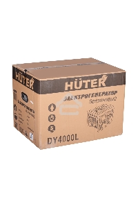 Электрогенератор бензиновый Huter DY4000L, 3.3 кВт, 68 дБ, 40.3 кг